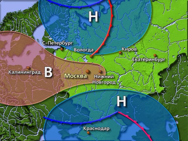 Карта погоды кострома