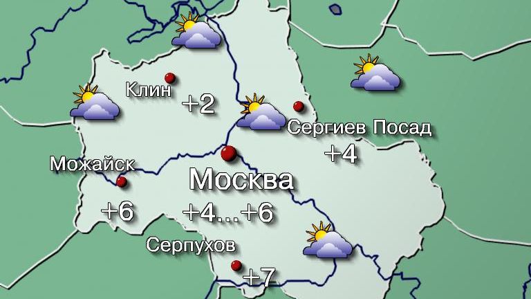 Прогноз погоды можайская область. Карта облаков Клин.