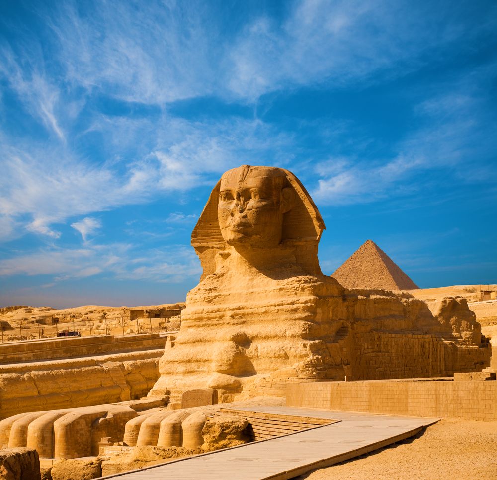 египетские пирамиды сфинкс