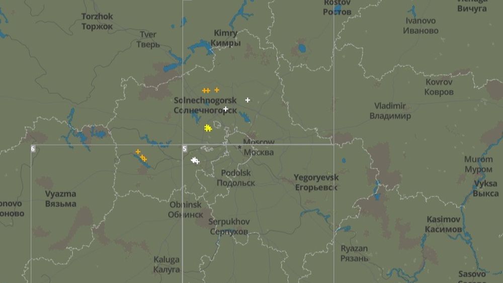 Карта осадков кимры на сегодня